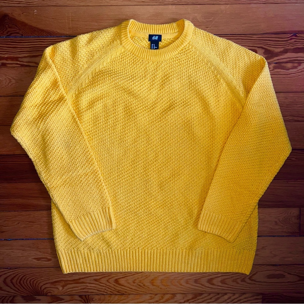H&M Goldenrod Sweater